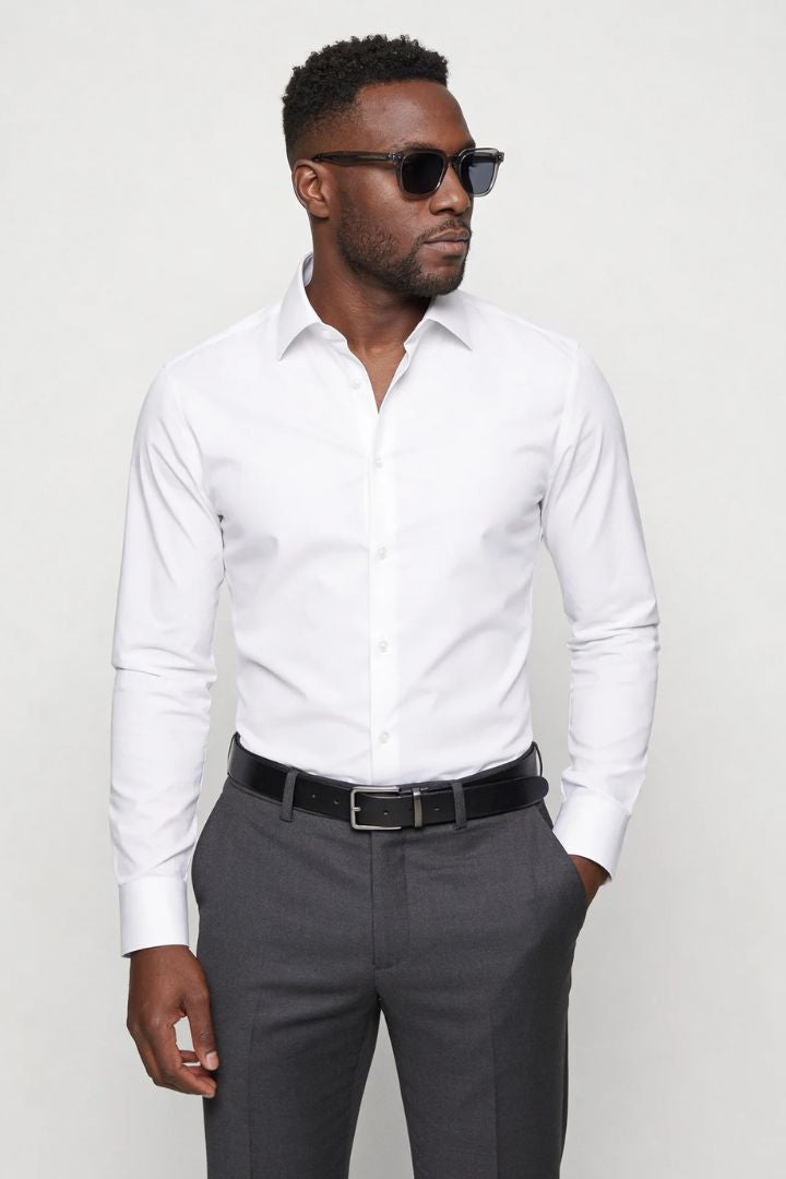 Mercer Classic Dress Shirt – White