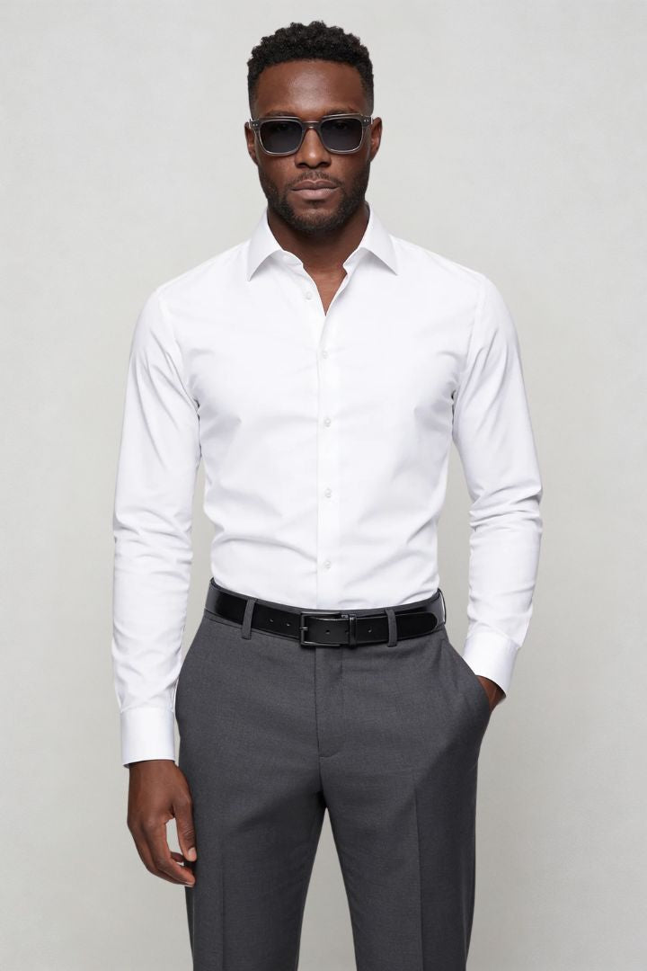 Mercer Classic Dress Shirt – White