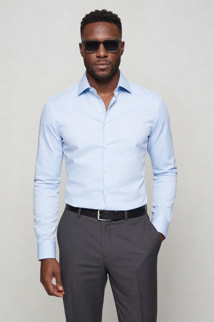 Mercer Classic Dress Shirt – Light Blue