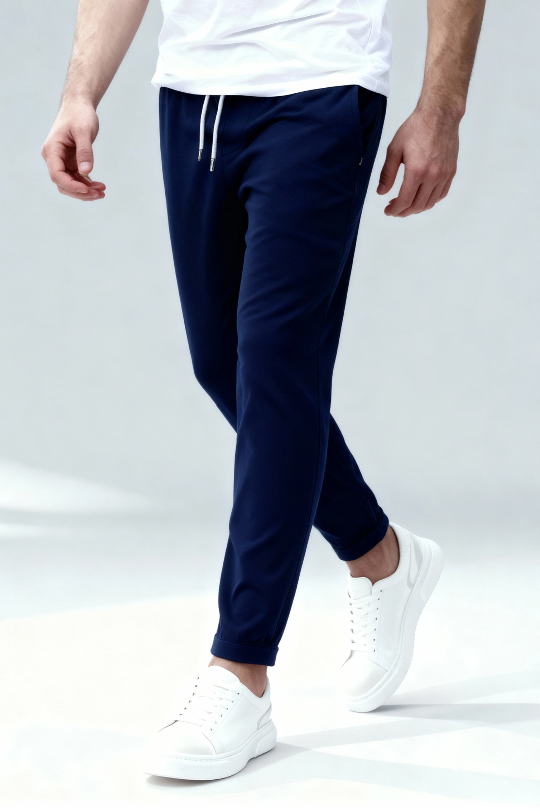 The Modern Stretch Jogger - Navy