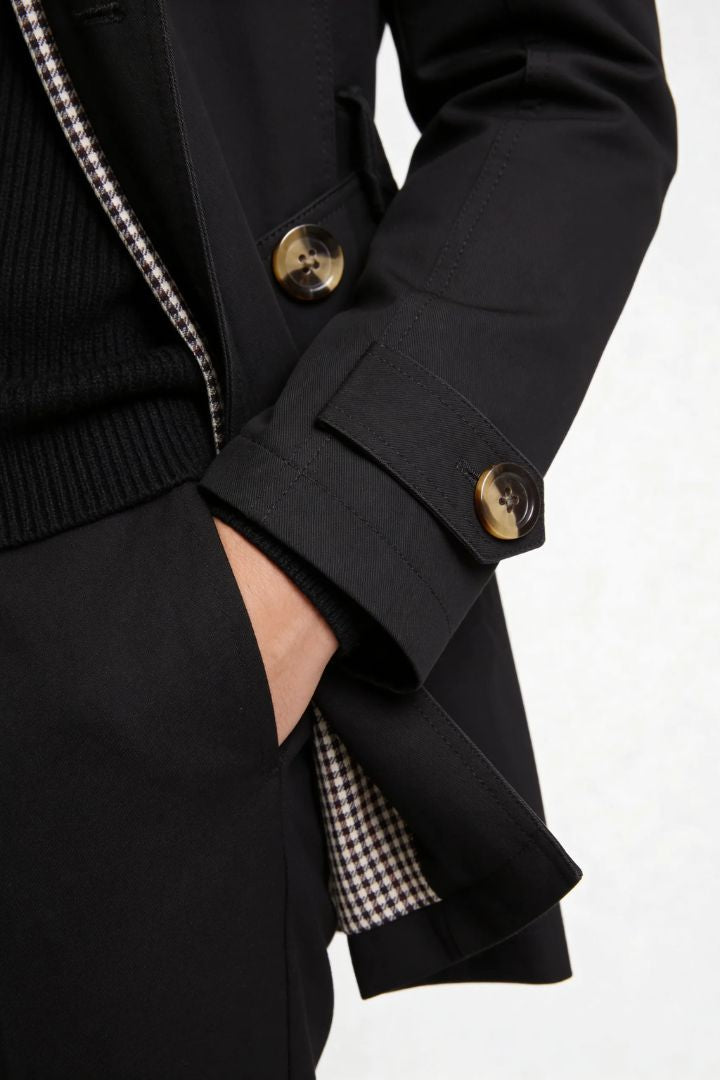 Harrison Trench Coat - Black