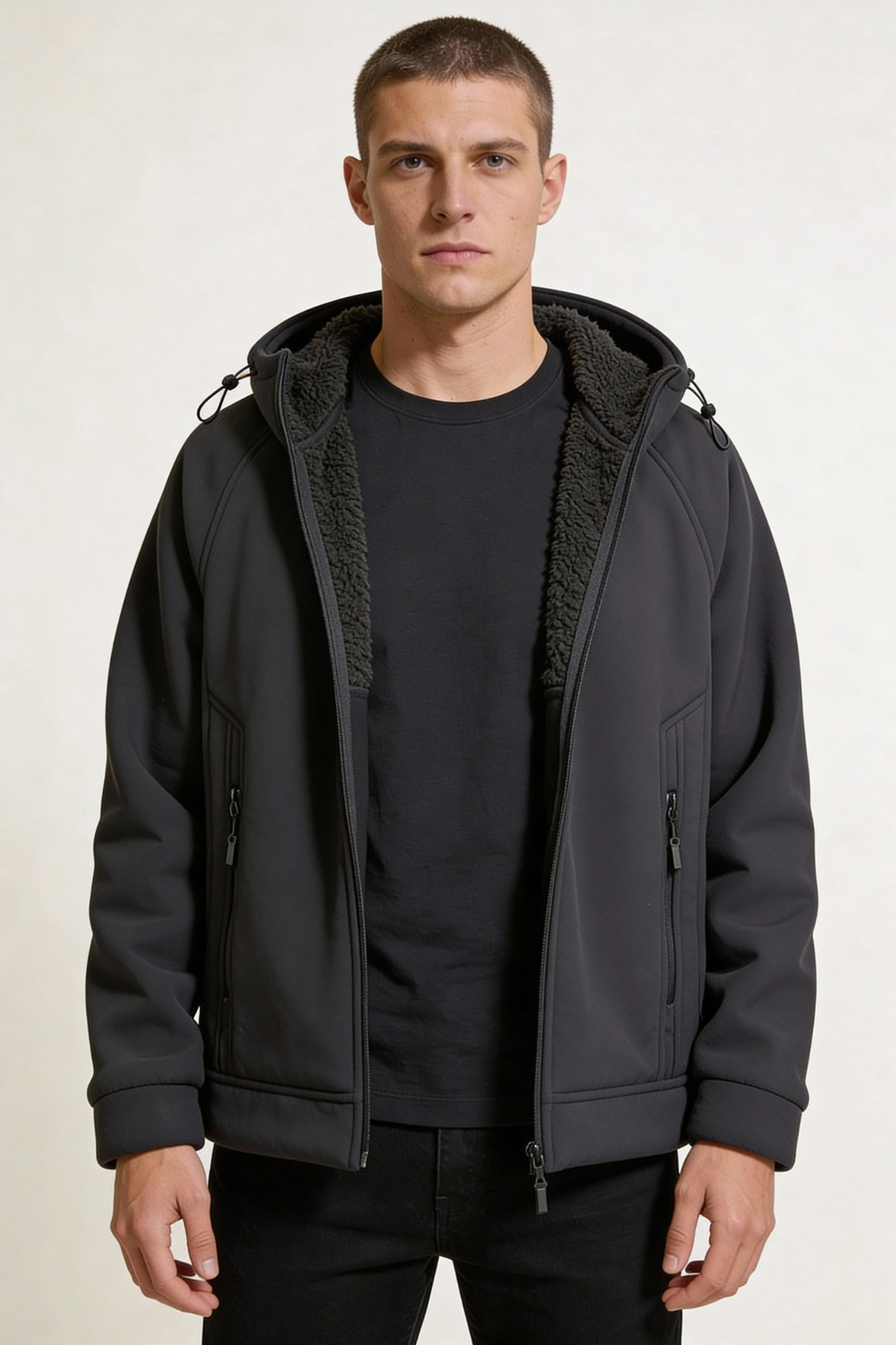 Boreal Sherpa Fleece Jacket - Grey