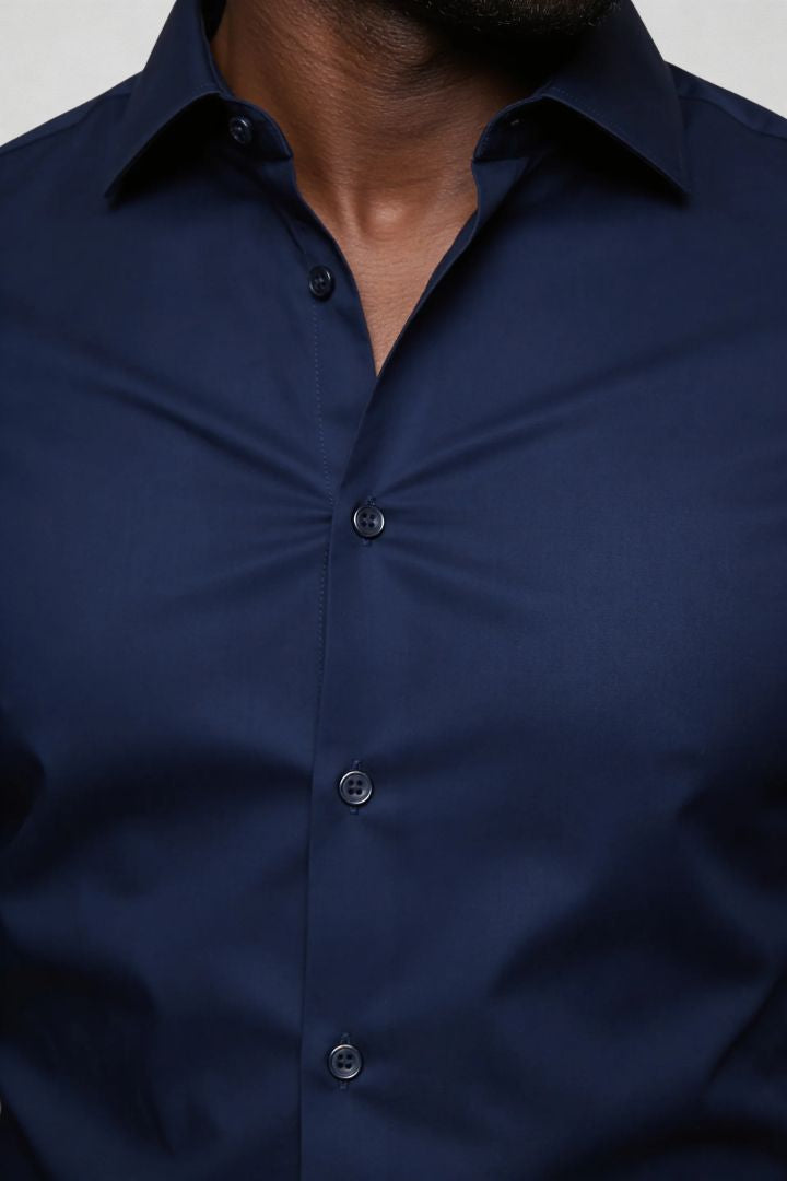 Mercer Classic Dress Shirt – Navy