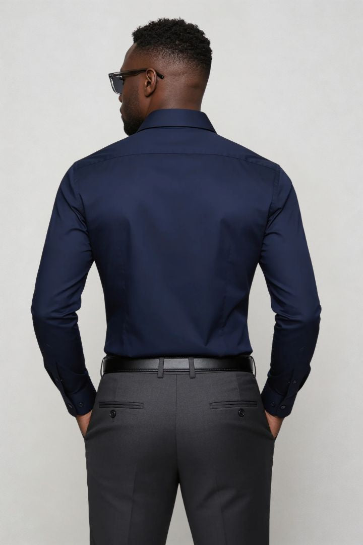 Mercer Classic Dress Shirt – Navy