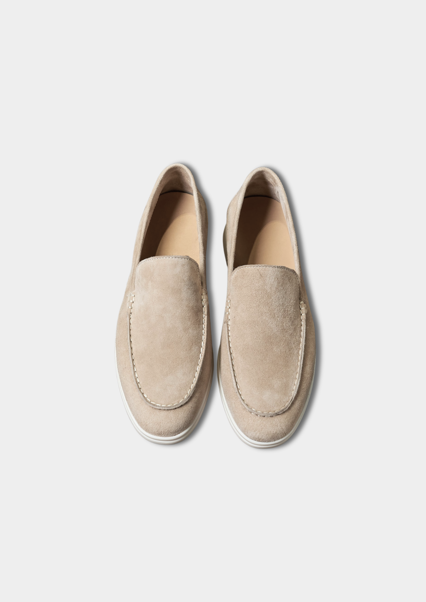 Lavencio Classic Loafers - Beige